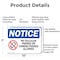 Signmission No Cellular Phones Or Camera, 10 in W x Rectangle, Aluminum OS-2PACK-NS-A-710-L-14435 - alternate 4